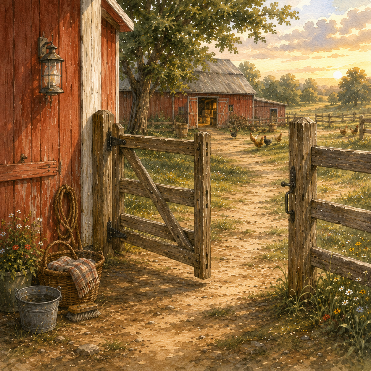 Red Barn Gate